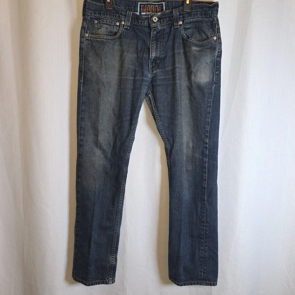 Levi's 511 Skinny Men's Blue Denim Jeans Size 36x30